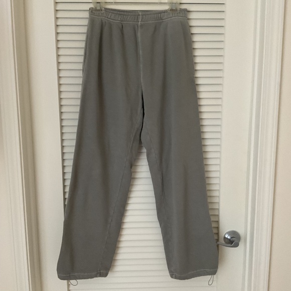 Joah Brown Oversized Straight Leg Jogger Vetiver French Terry S/M - Picture 2 of 7